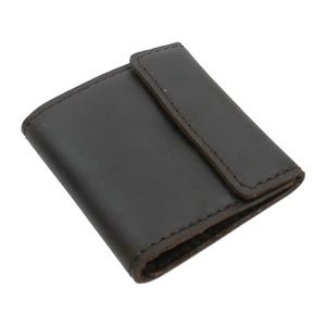 Oil Tanned Cowhide Leather Cash ID Wallet A687DB